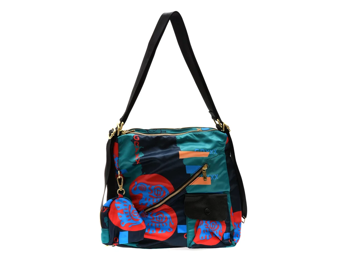 Geanta Gryxx Multicolor, 1808, Din Material Textil