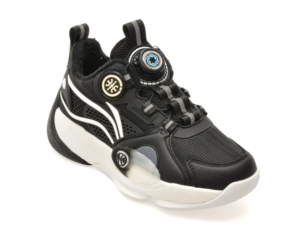 Pantofi Sport Selection Kids Negri, 25839, Din Material Textil