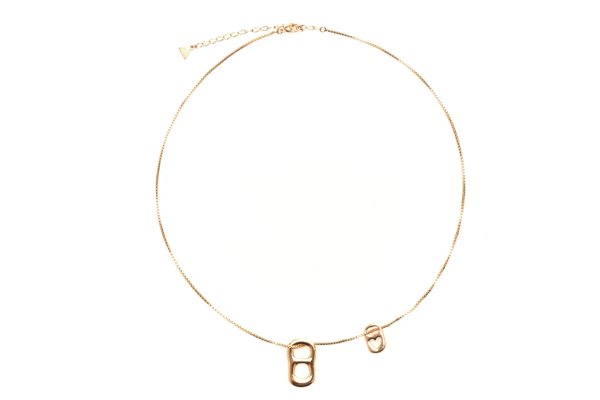 Colier Aldo Auriu Lovecapsn 710 Din Metal