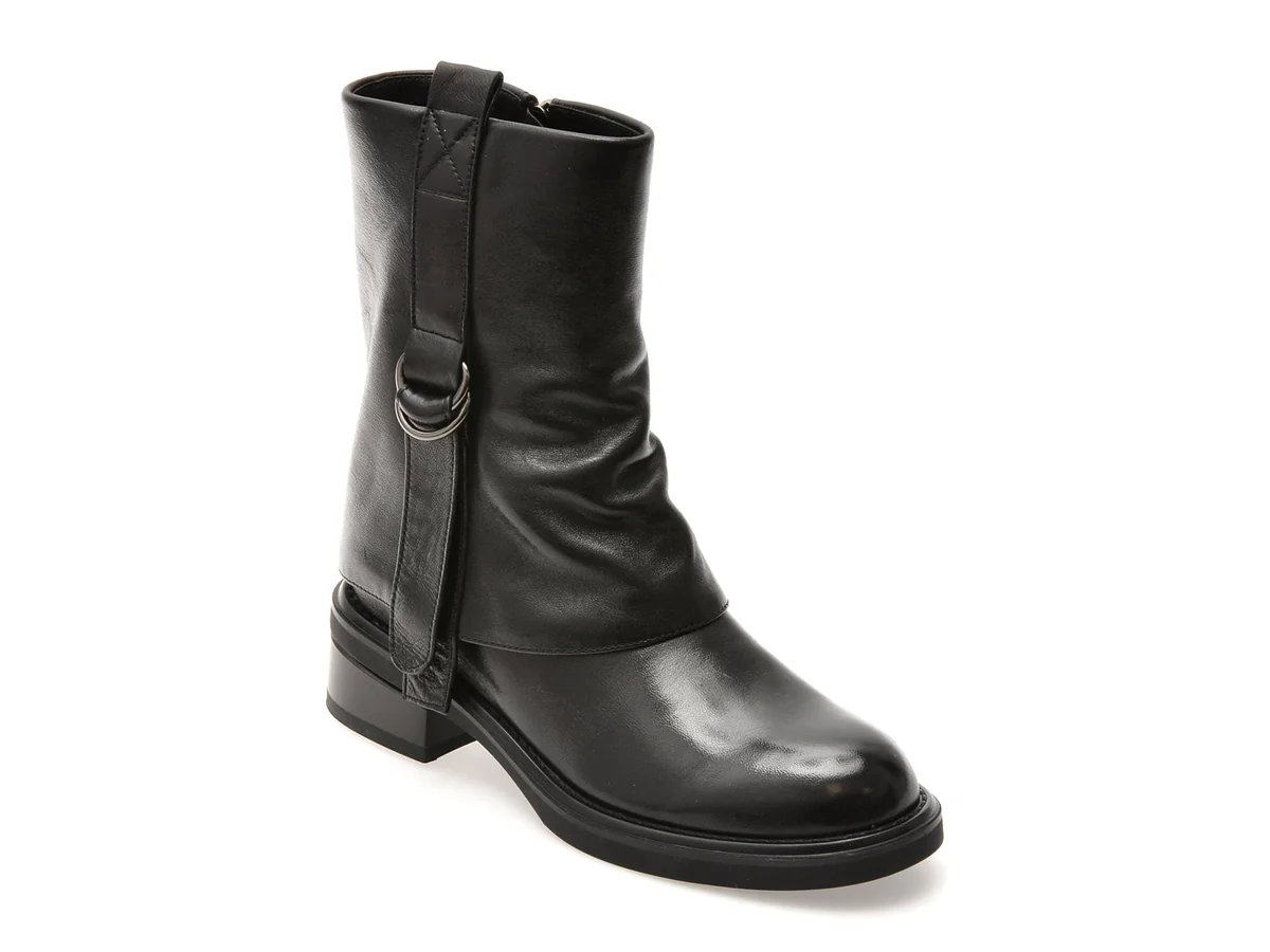 Ghete Gryxx Negre, 2588, Din Piele Naturala