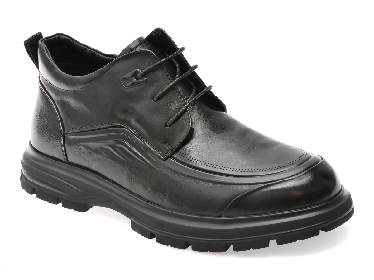 Ghete Otter Negre, 8078, Din Piele Naturala