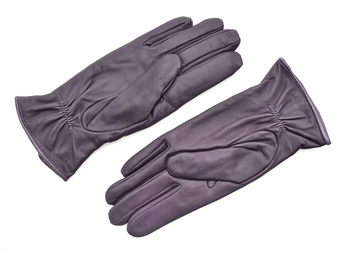 Manuși Epica Mov, D52, Din Piele Naturală