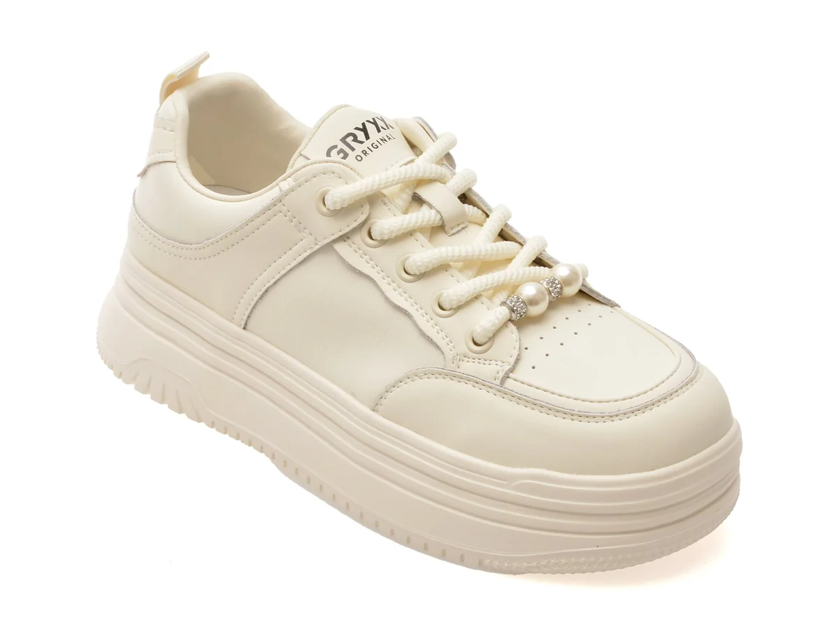 Pantofi Sport Gryxx Albi, 1701, Din Piele Naturala