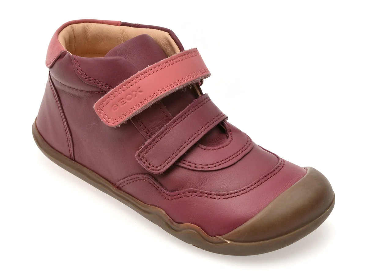 Ghete Geox Mov B5663C Din Piele Naturala