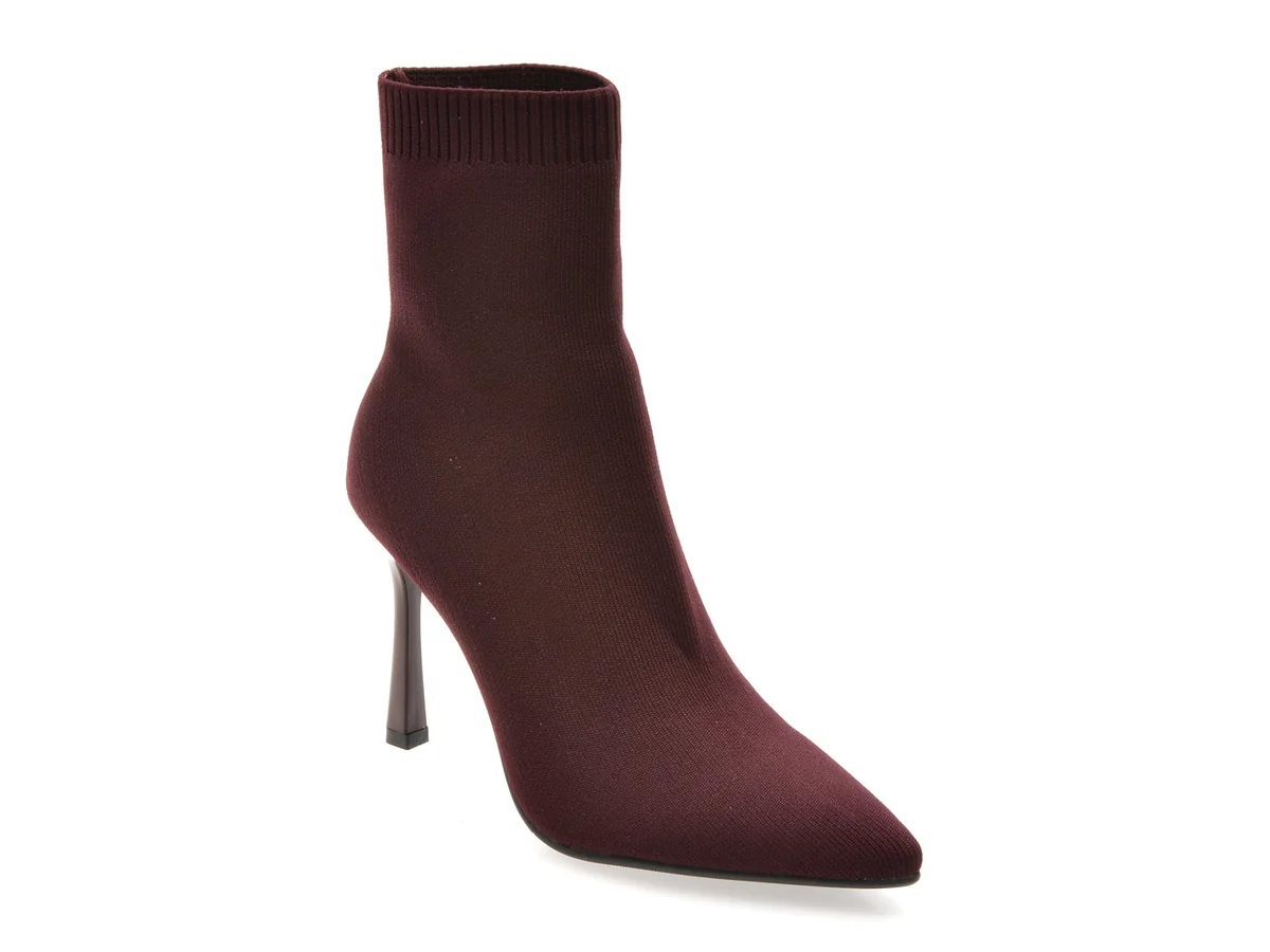 Botine Elegante Flavia Passini Visinii, Ac5831, Din Material Textil