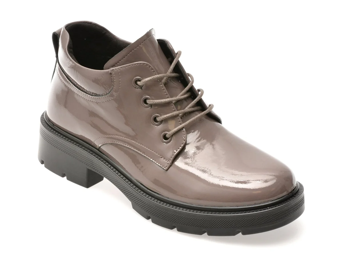 Ghete Gryxx Gri, 240435, Din Piele Naturala Lăcuită