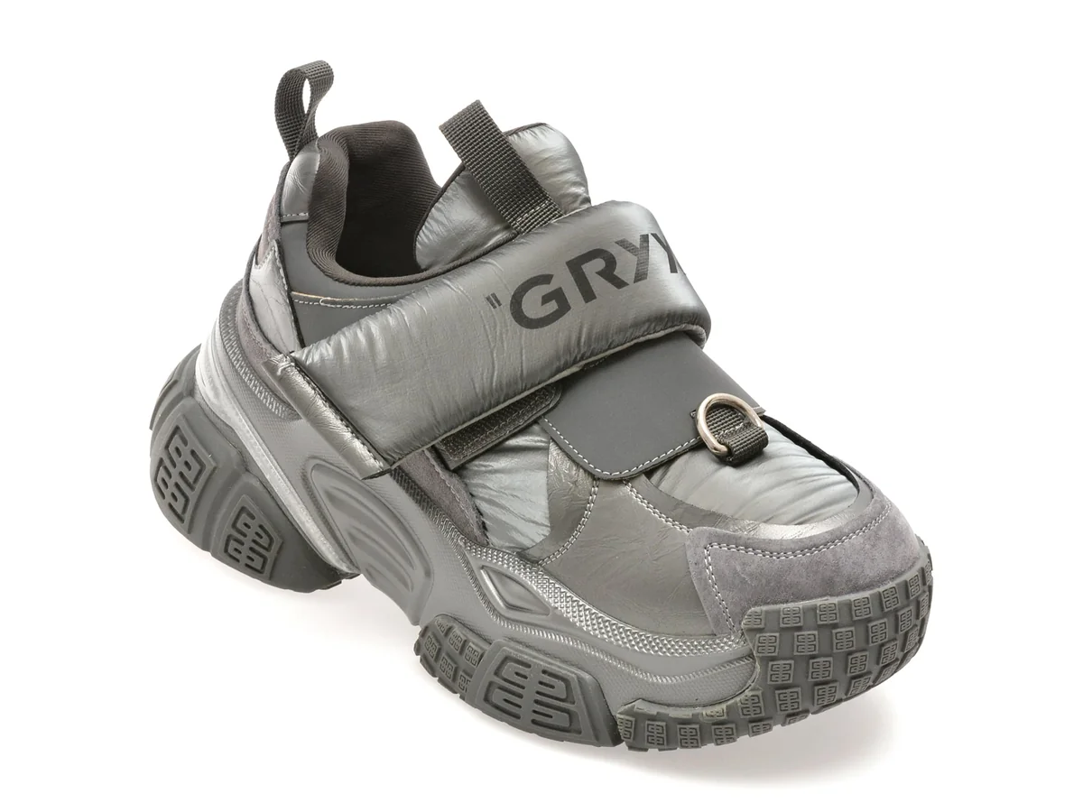 Pantofi Sport Gryxx Gri 25812 Din Material Textil