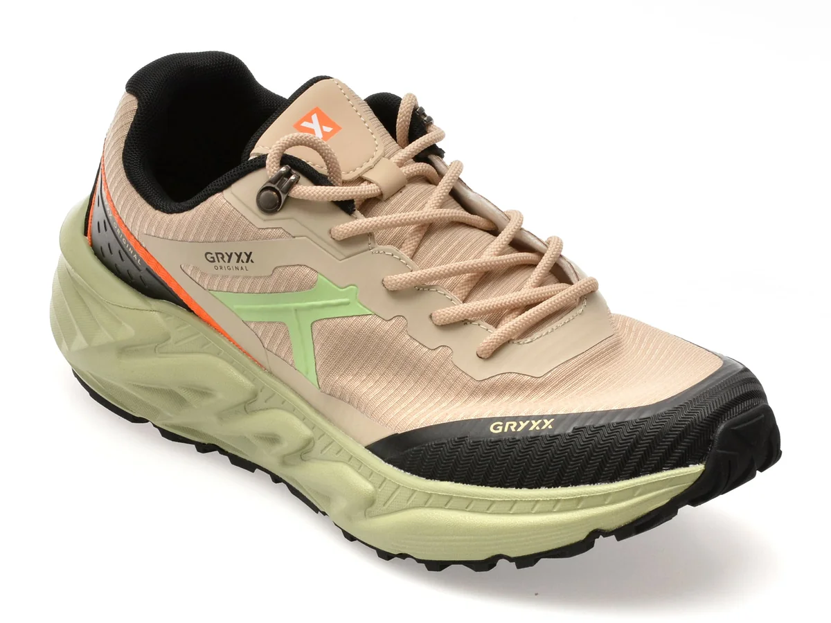 Pantofi Sport Gryxx Bej, 1306, Din Material Textil