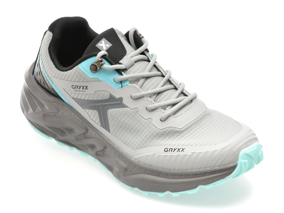 Pantofi Sport Gryxx Gri, 1306, Din Material Textil