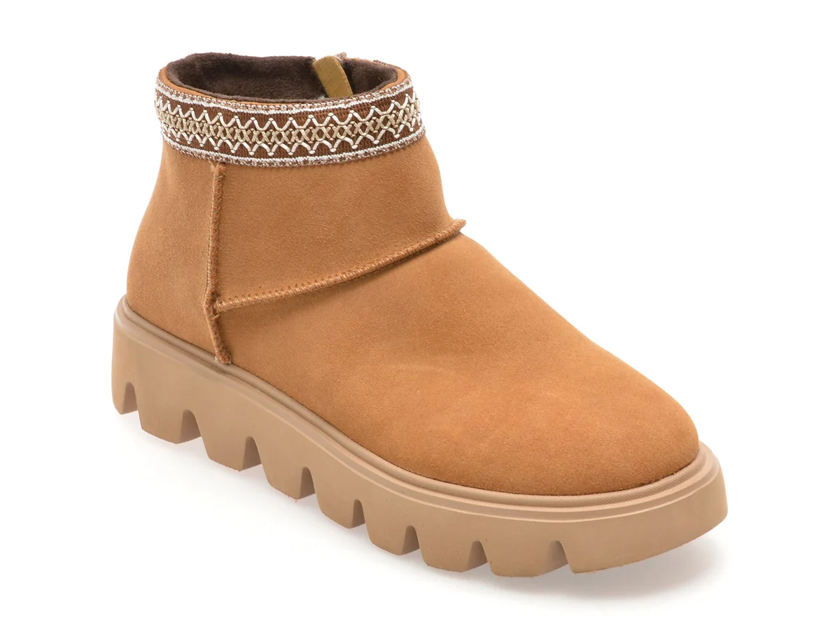 Ghete Rieker Maro, W2074, Din Piele Intoarsa