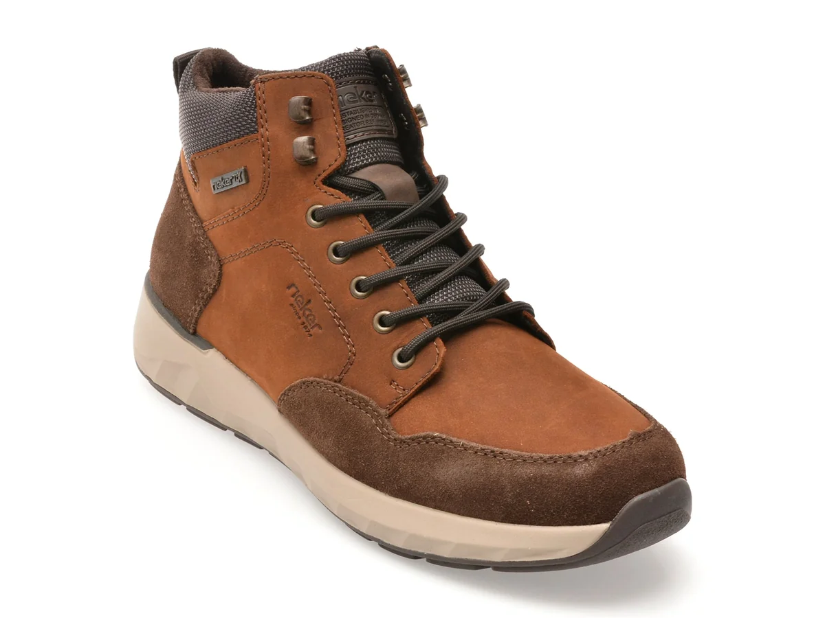 Ghete Rieker Maro, 11530, Din Piele Naturala