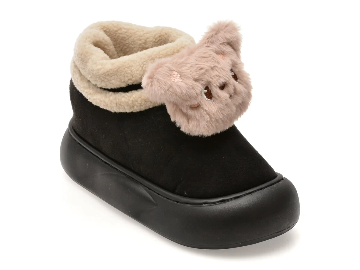 Ghete Gryxx Negre, YR2502, Din Material Textil