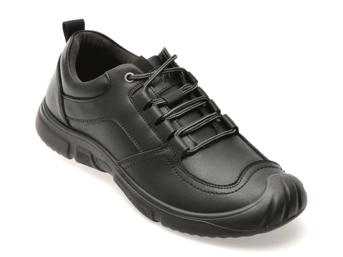 Pantofi Sport Gryxx Negri, WB01, Din Piele Naturala