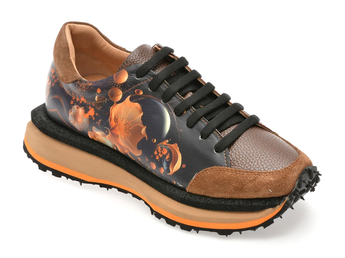 Pantofi Sport Gryxx Negri, 5961959, Din Piele Naturala