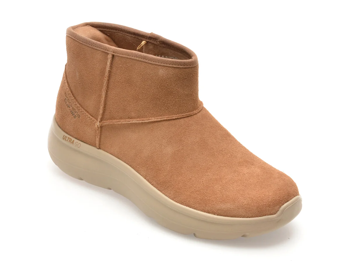 Ghete Skechers Maro, On-The-Go Encore, Din Piele Întoarsă