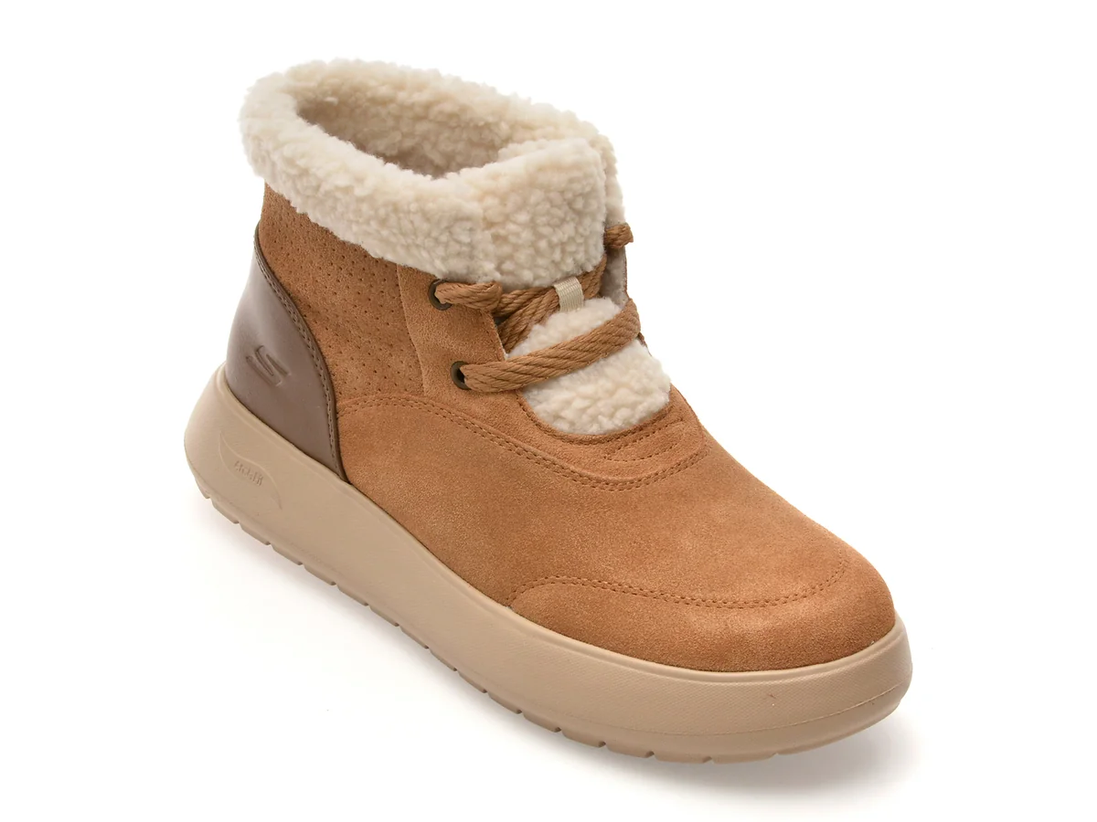 Ghete Skechers Maro, Arch Fit Horizon Boot, Din Piele Întoarsă