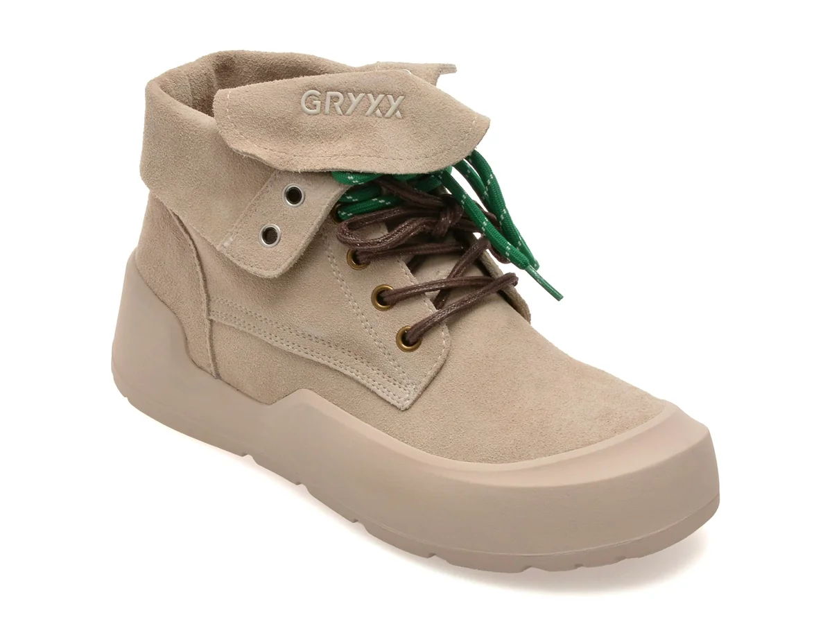 Ghete Gryxx Gri, 26601, Din Piele Întoarsă