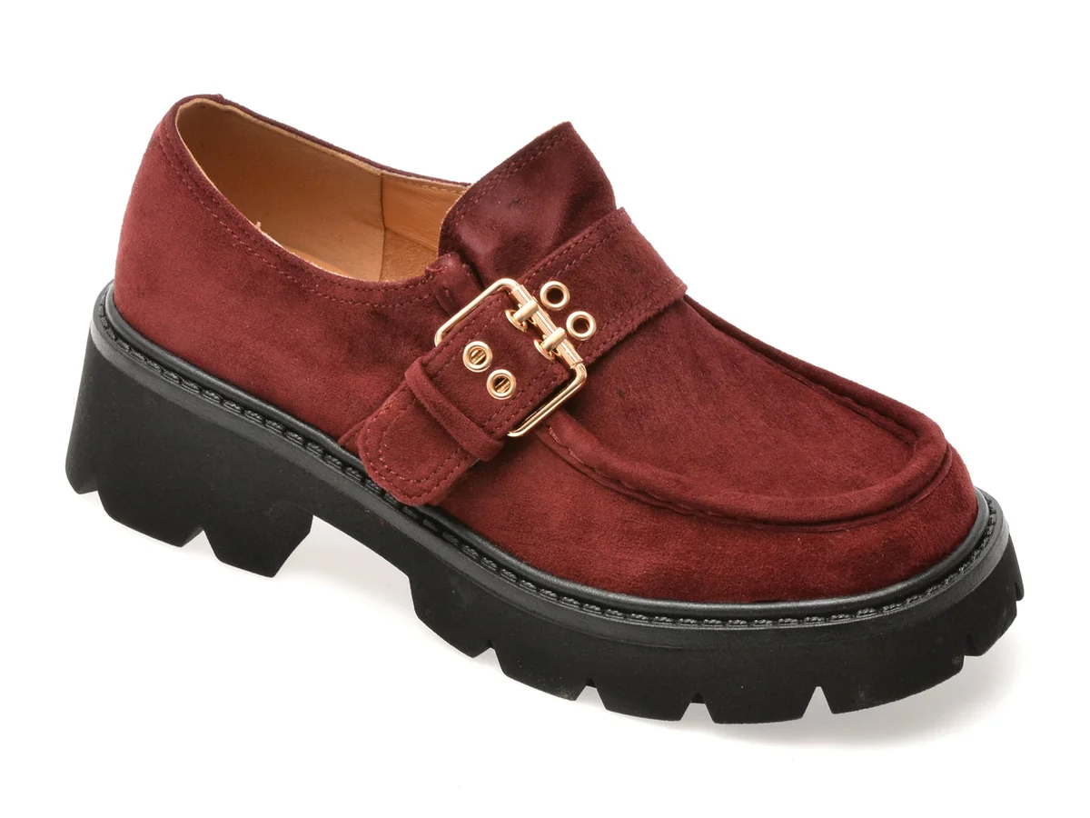 Pantofi Flavia Passini Visinii, 3S931, Din Piele Întoarsă