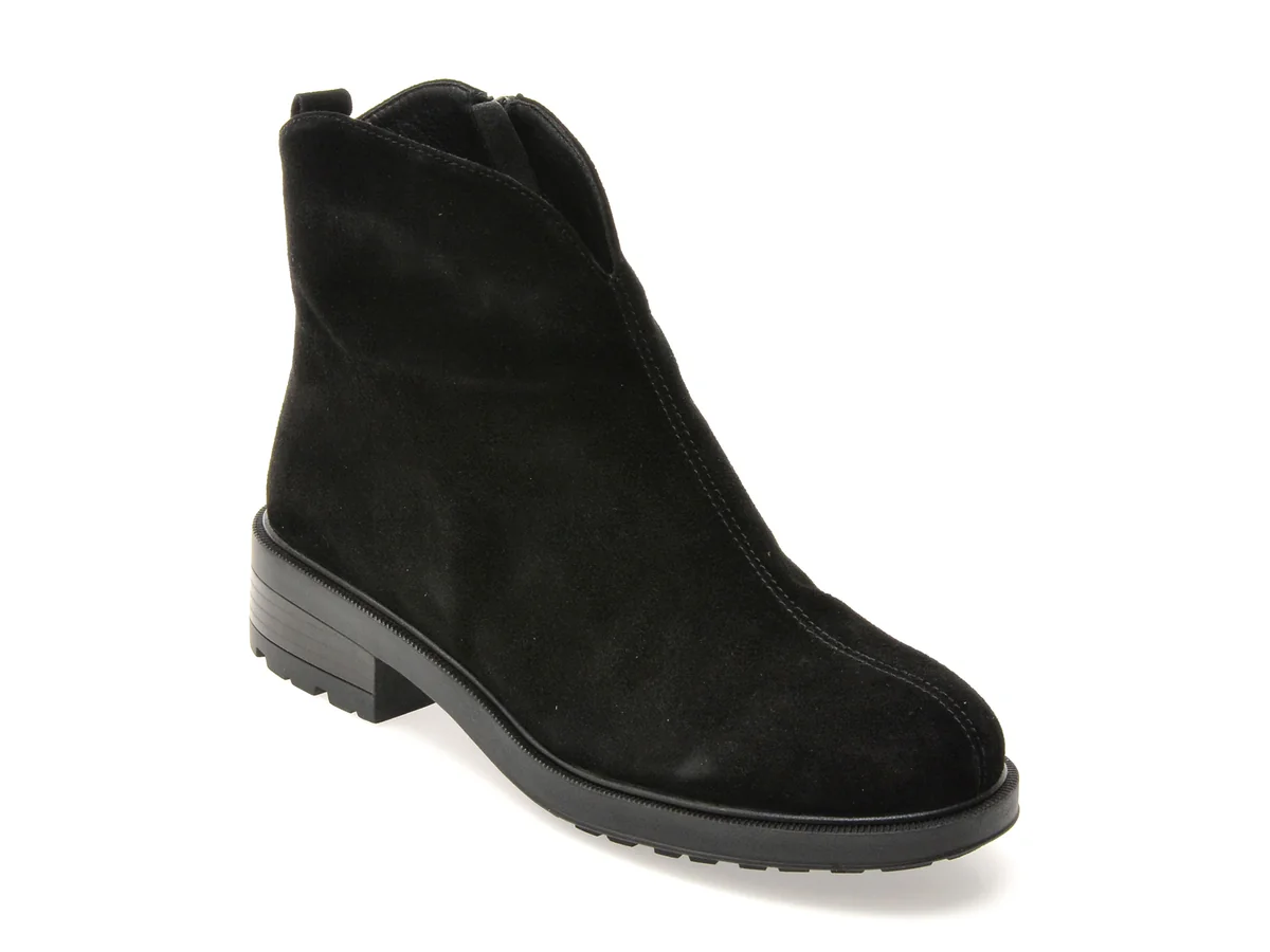 Ghete Gryxx Negre, X2117, Din Piele Întoarsă