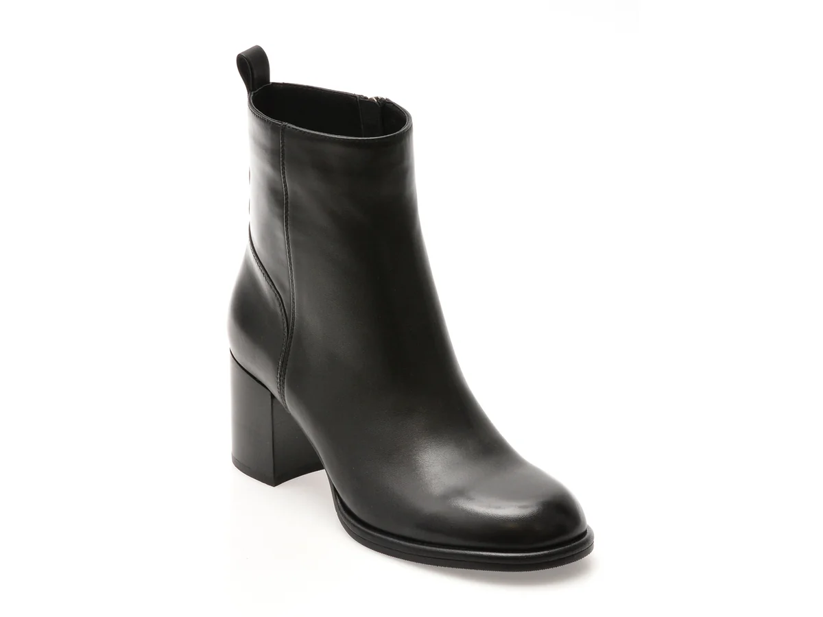 Ghete Epica Premium Negre, 601, Din Piele Naturală