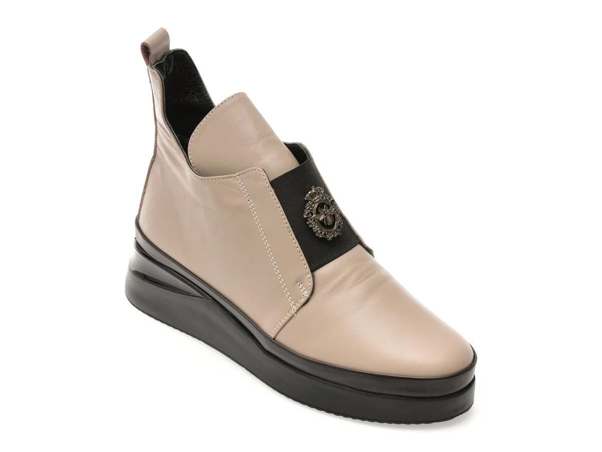 Ghete Image Gri, 1069344, Din Piele Naturala