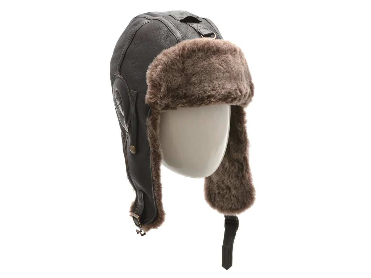 Caciula Klop Maro, 041K, Din Piele Naturala