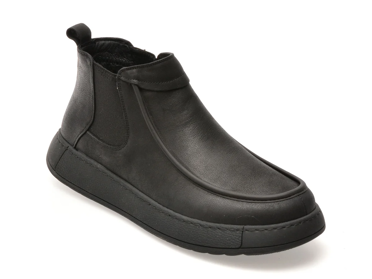 Ghete Gryxx Negre, 1007, Din Piele Naturala