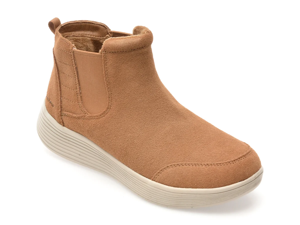 Ghete Skechers Maro, Arch Fit Laguna, Din Piele Întoarsă