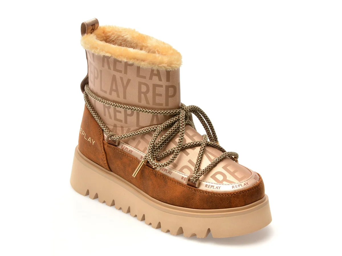 Ghete Replay Maro, WF2H20S, Din Material Textil