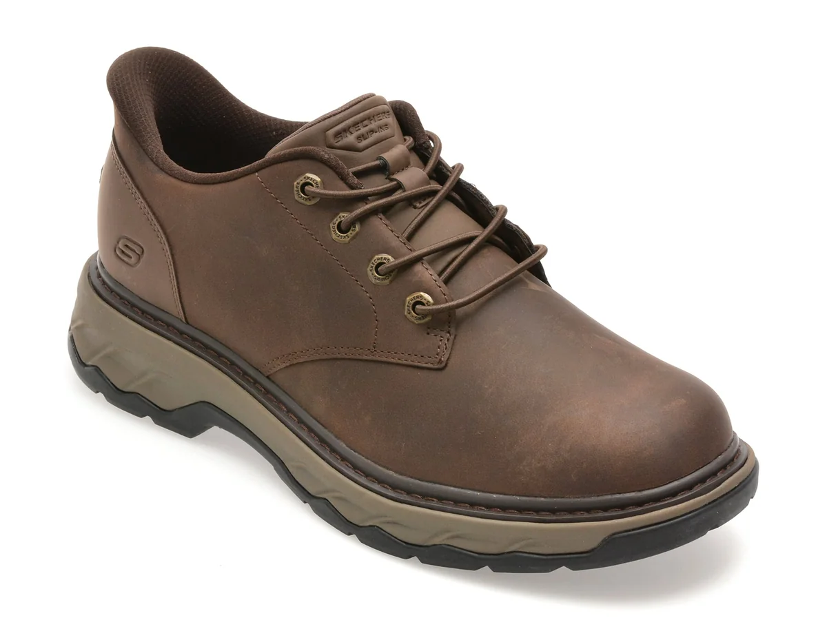 Pantofi Sport Skechers Maro, Lockett, Din Piele Naturală