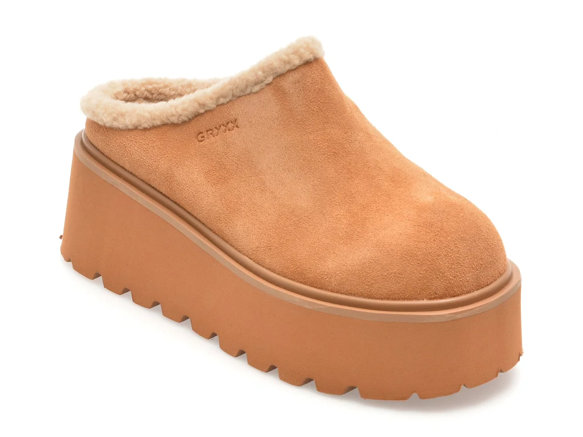 Papuci Gryxx Maro, 2072, Din Piele Întoarsă