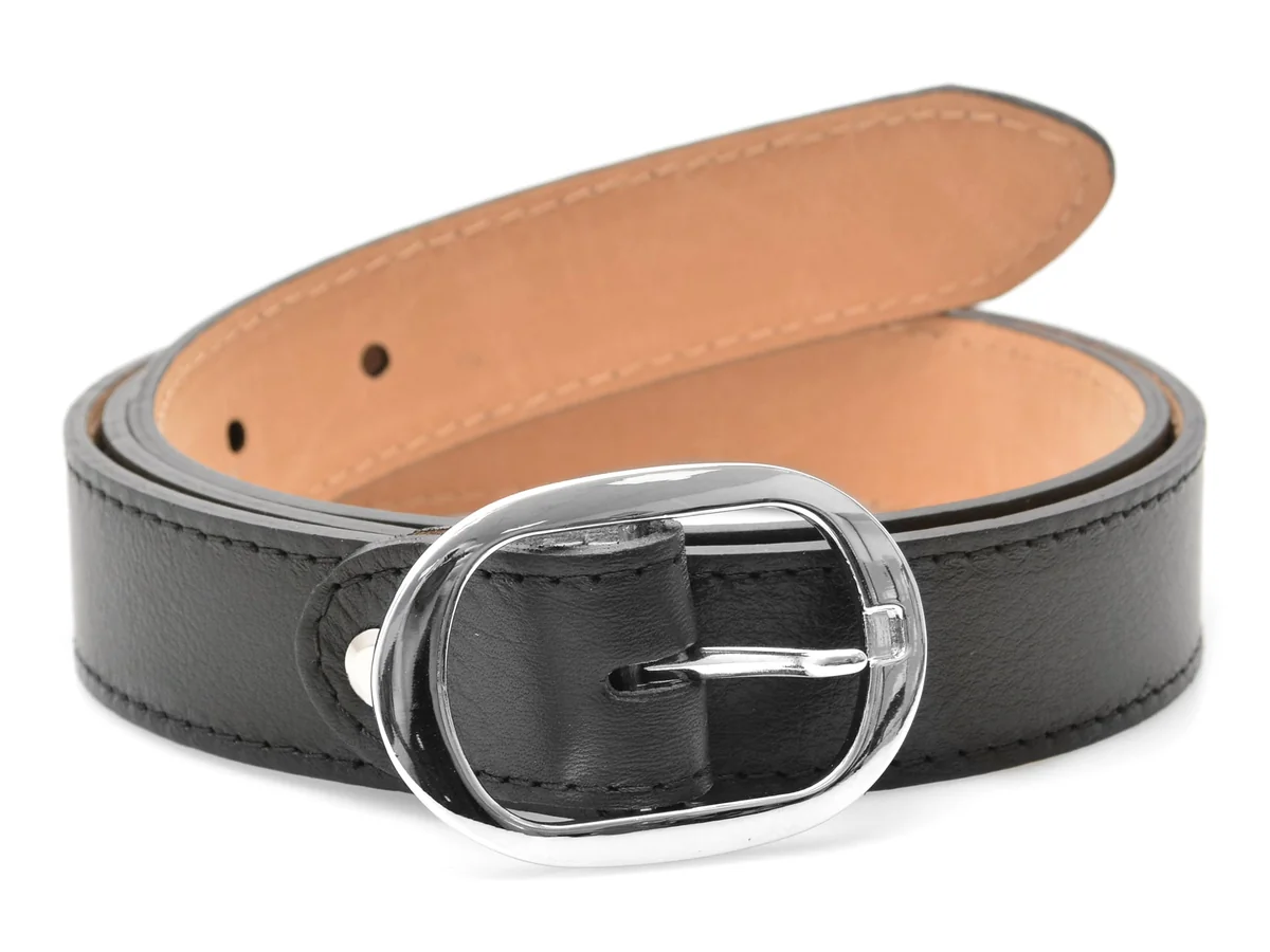 Curea Epica Neagra, F30, Din Piele Naturala