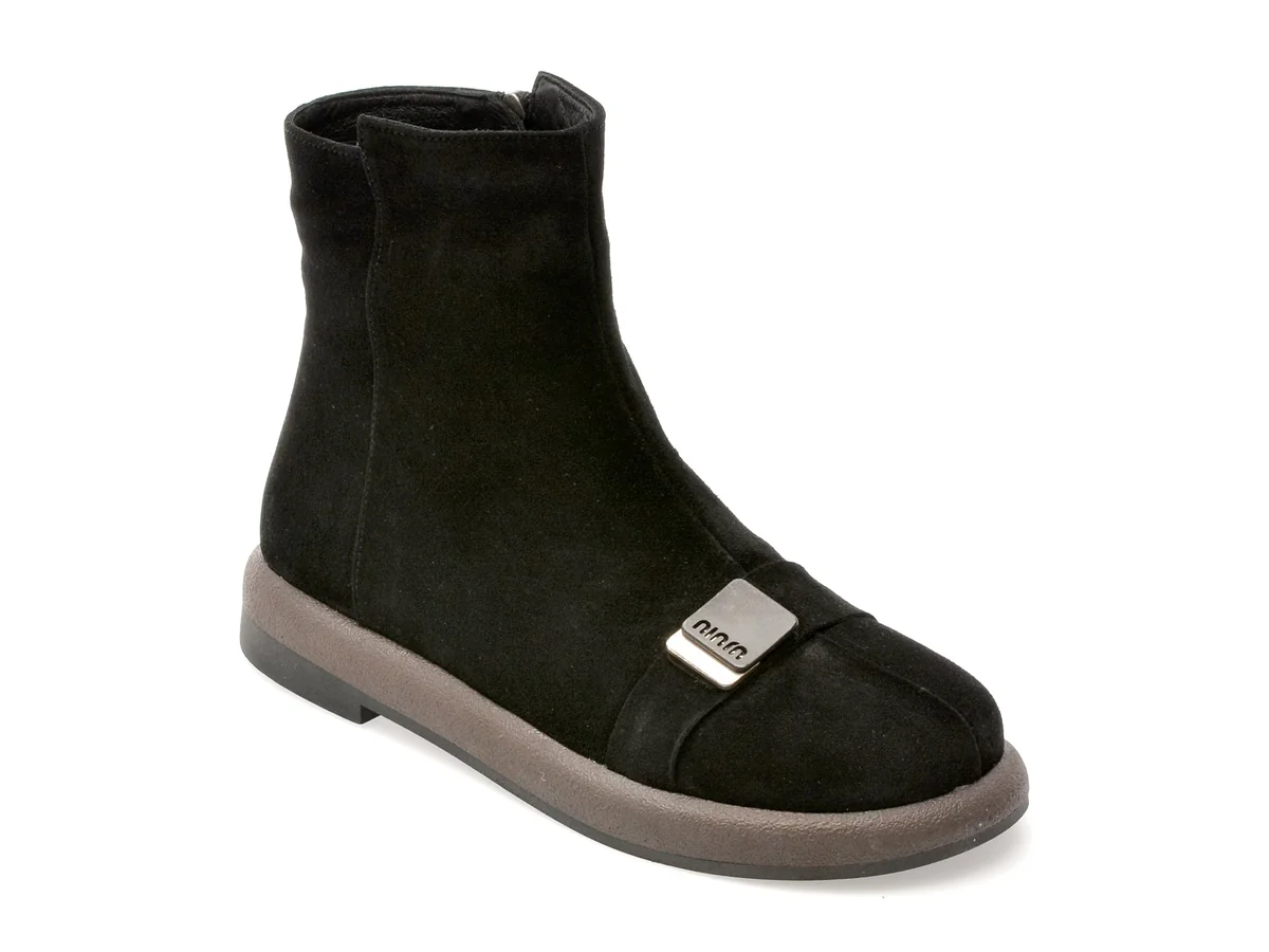 Ghete Image Negre 2541842 Din Piele Întoarsă
