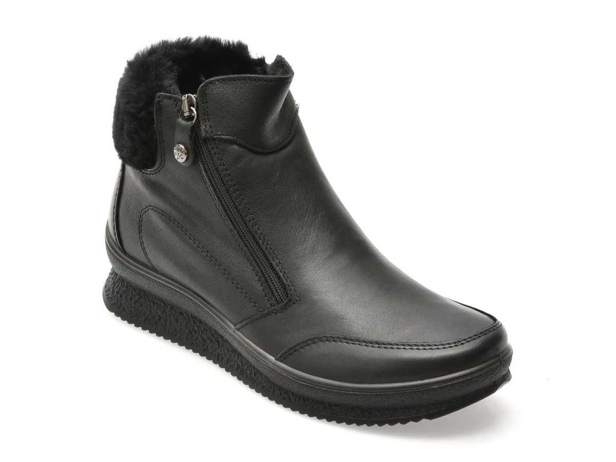 Ghete Imac Negre, 856680, Din Piele Naturala