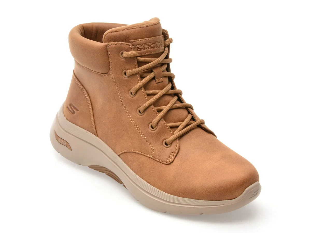 Ghete Skechers Maro, Go Walk Arch Fit 2.0 Boot Din Material Textil