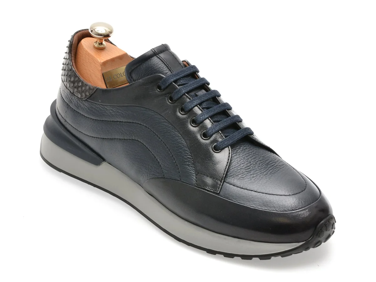 Pantofi Sport Le Colonel Bleumarin, 66415, Din Piele Naturala