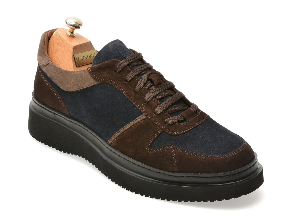 Pantofi Sport Le Colonel Maro, 64845, Din Piele Intoarsa