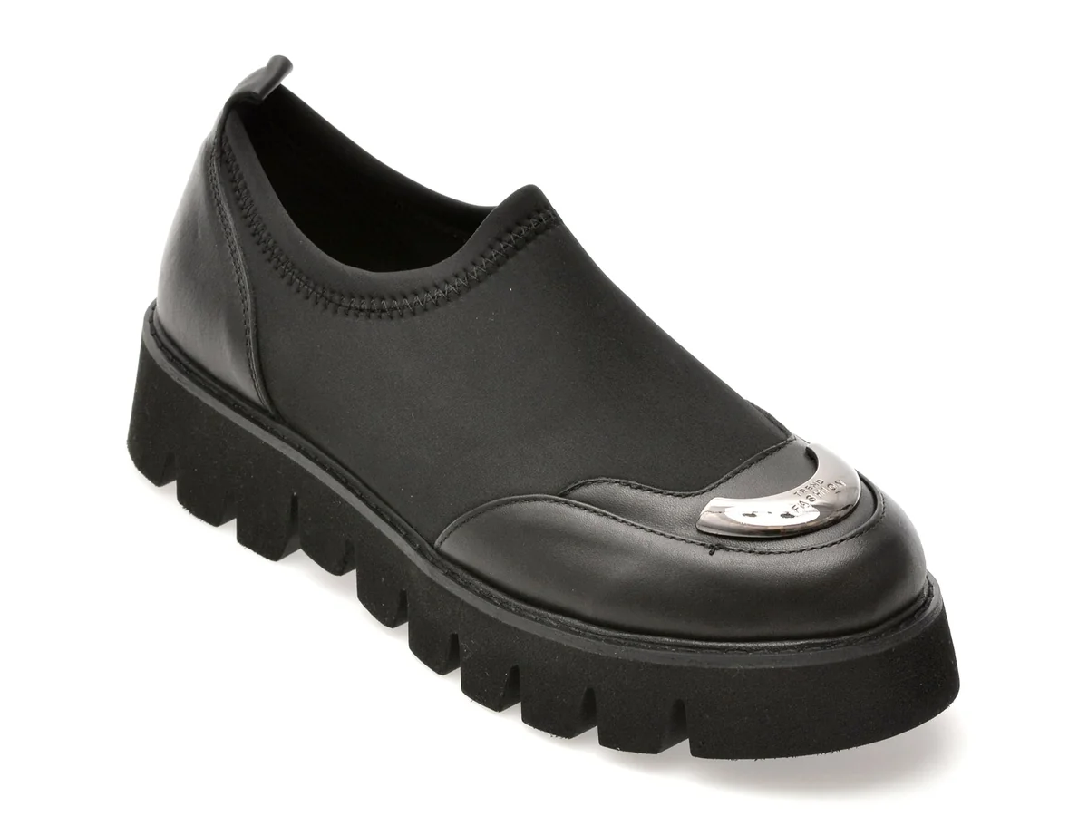 Pantofi Epica Negri 1462602 Din Material Textil