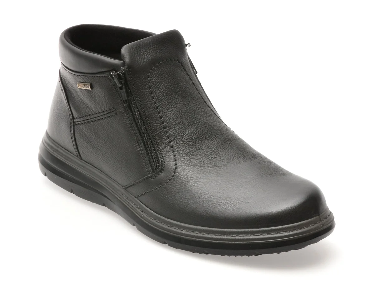 Ghete Imac Negre, 851348, Din Piele Naturala