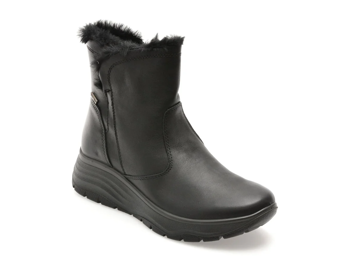 Ghete Imac Negre, 856898, Din Piele Naturala