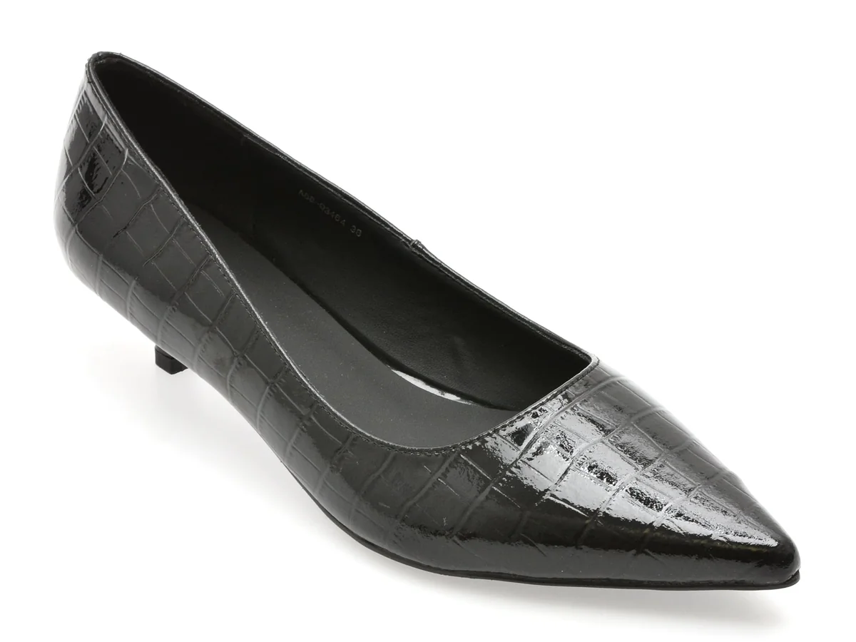 Pantofi Eleganti Flavia Passini Negri, A88, Din Piele Naturala