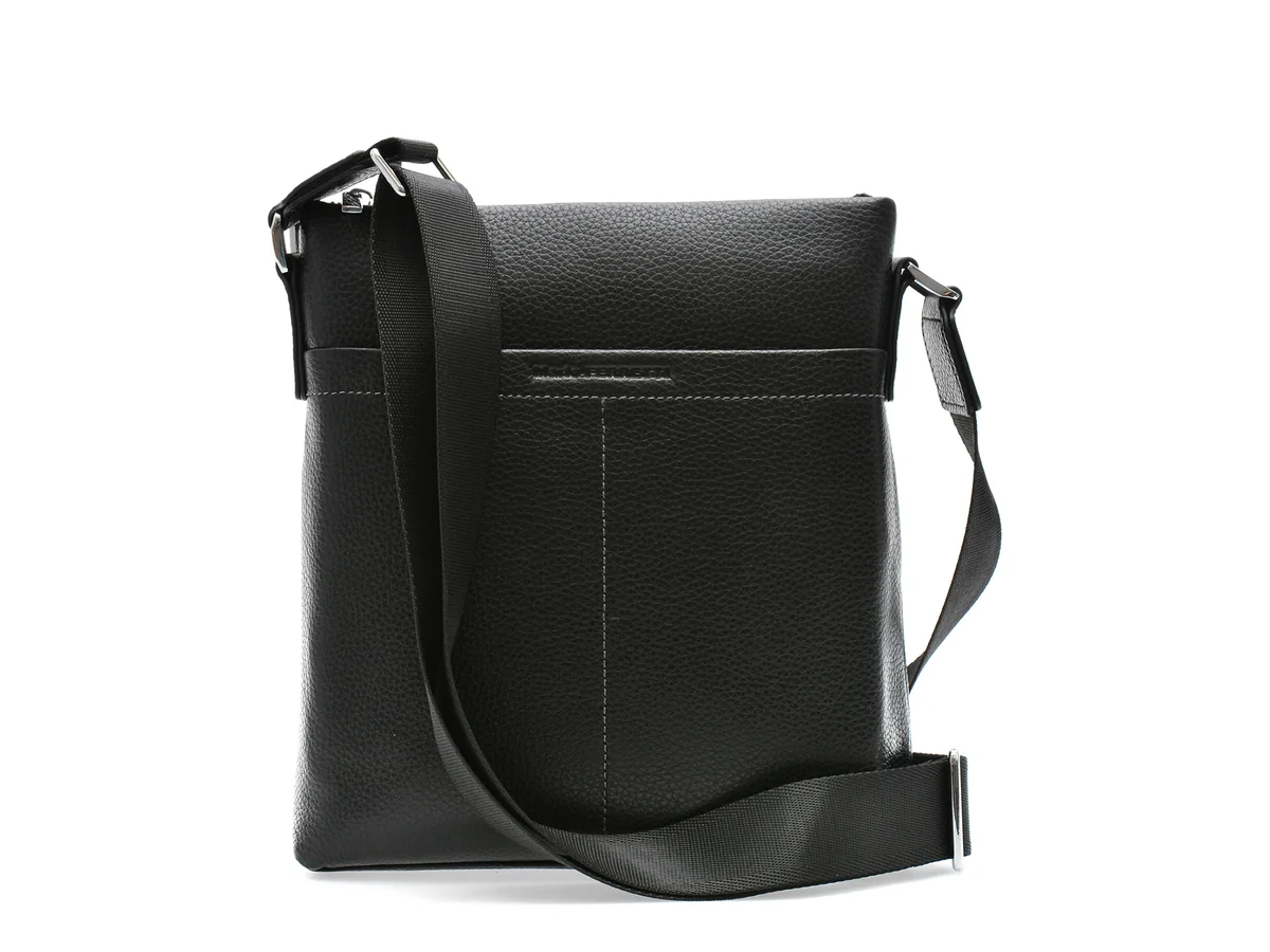 Borseta Mario Ferretti Neagra, 201004, Din Piele Naturala