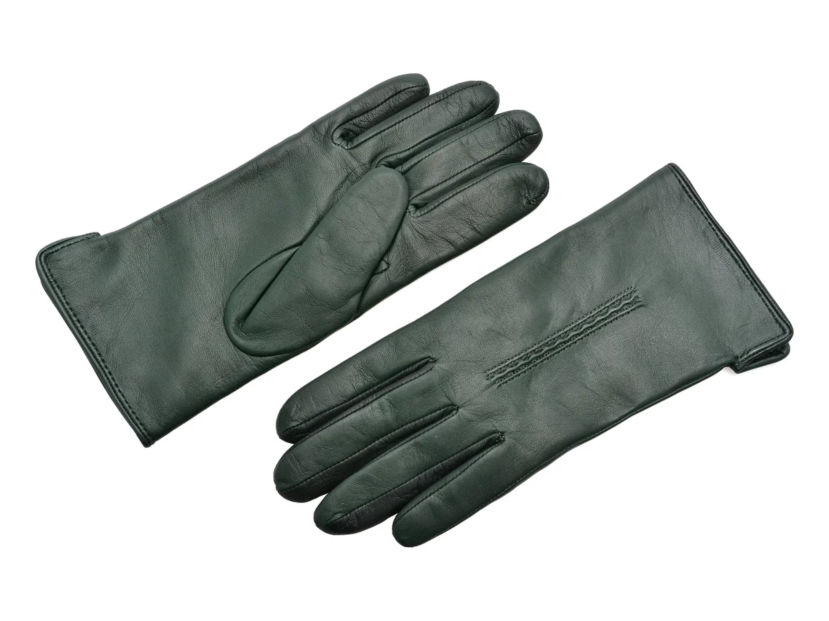 Manusi Epica Verzi, D23, Din Piele Naturala