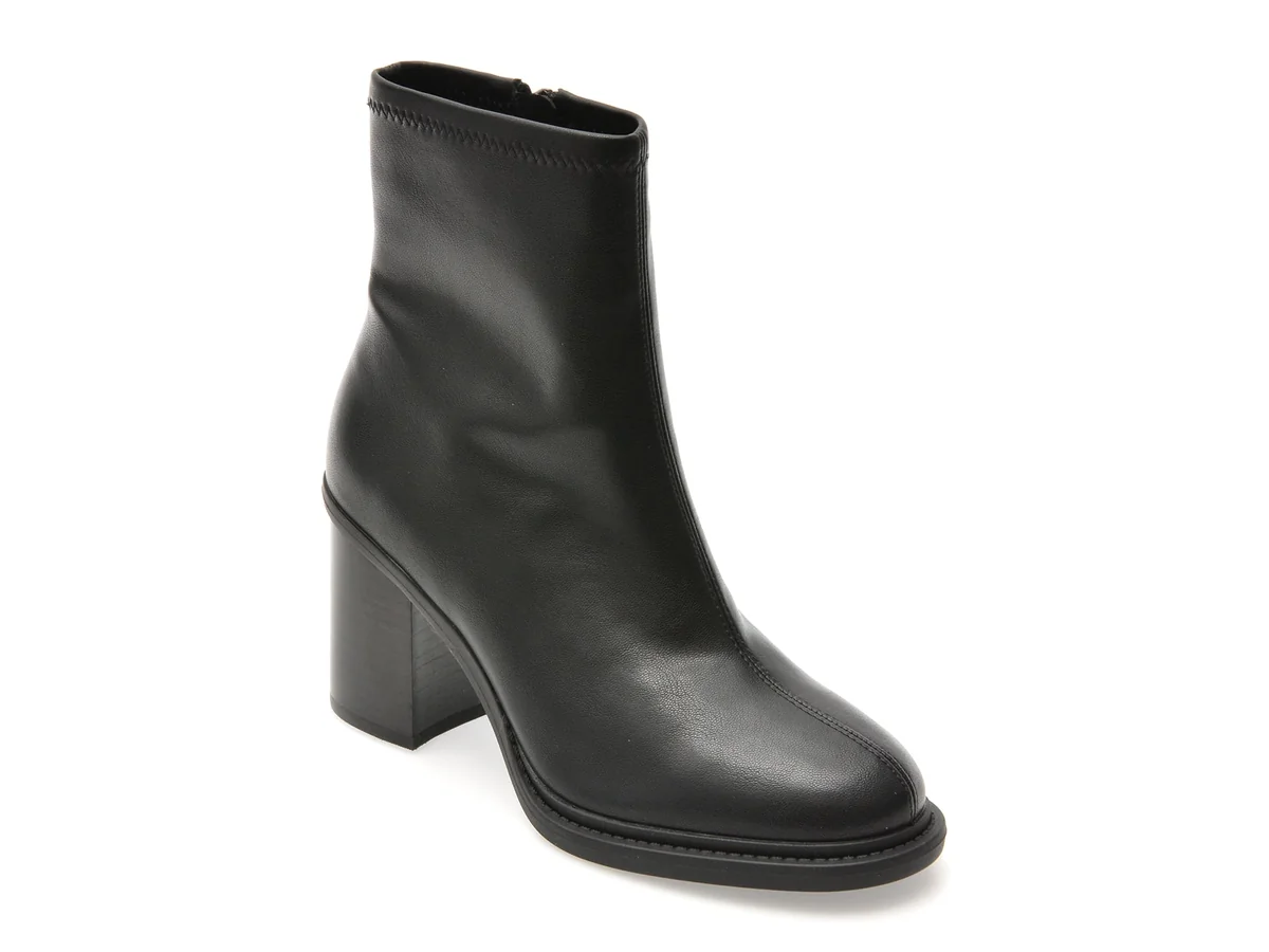 Botine Aldo Negre, Xiomara 001, Din Piele Ecologica