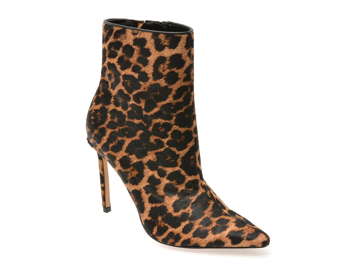 Botine Elegante Aldo Maro, Guavaberry 967, Din Piele Naturala