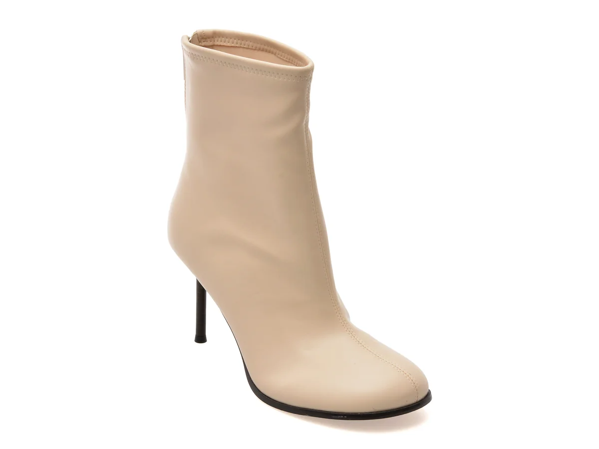 Botine Elegante Aldo Bej, Evander 108, Din Piele Ecologica