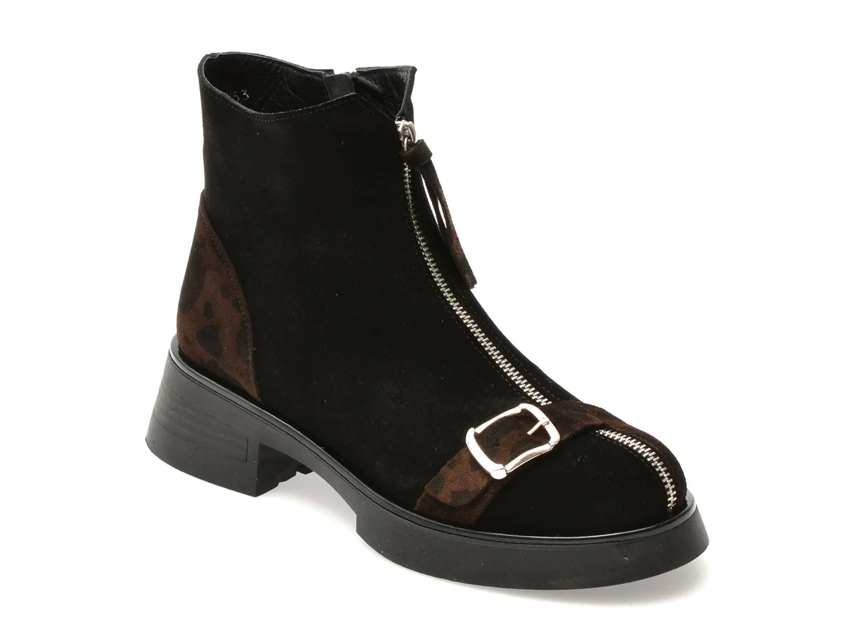 Ghete Image Negre, 4770050, Din Piele Întoarsă