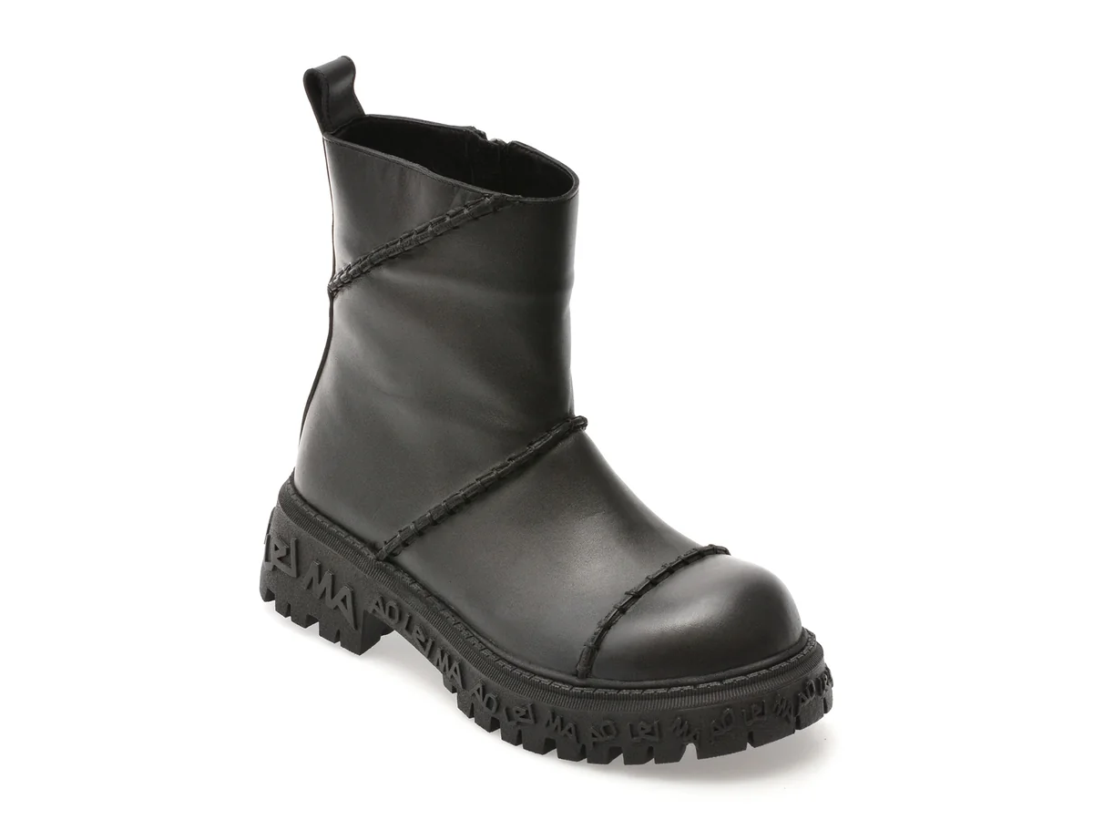 Ghete Gryxx Negre, 208315, Din Piele Naturala