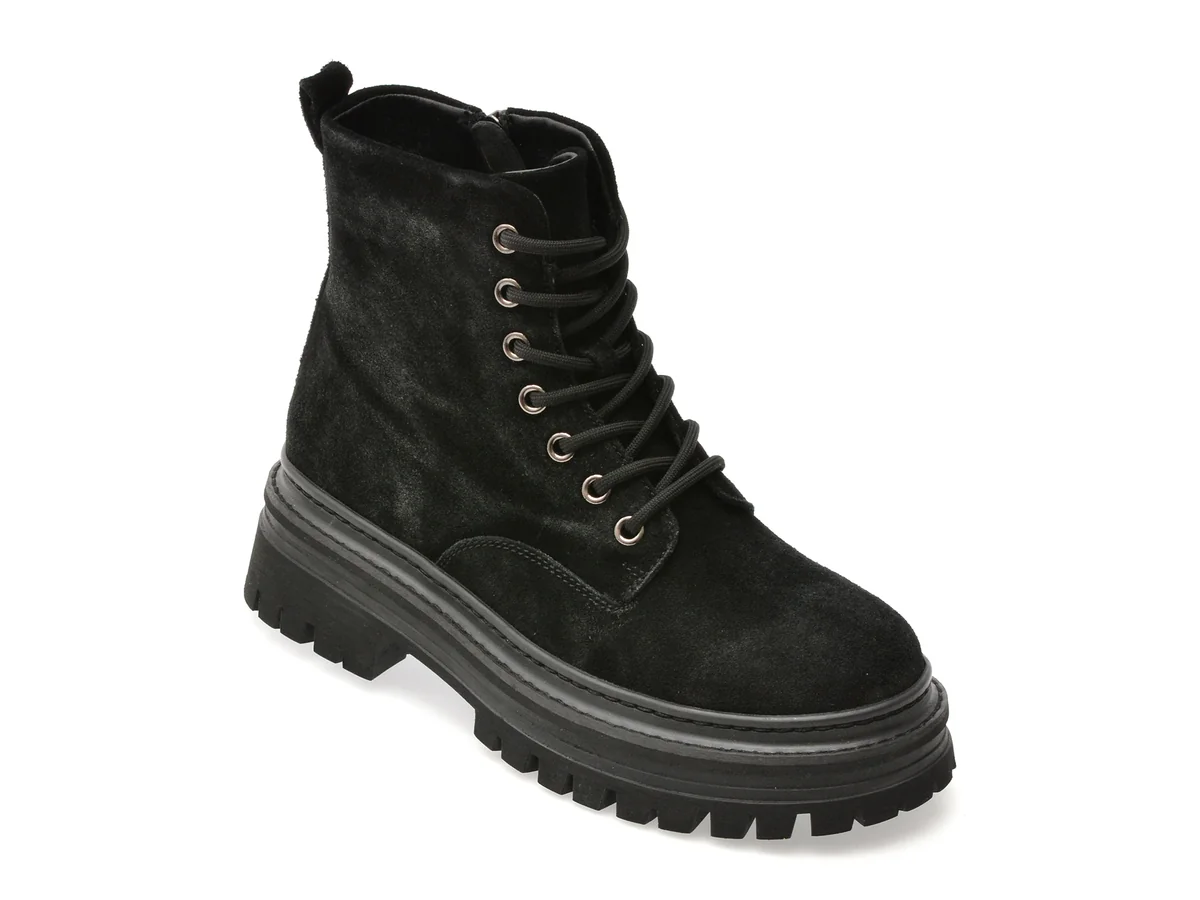 Bocanci Aldo Negri 2571F56 Din Piele Întoarsă