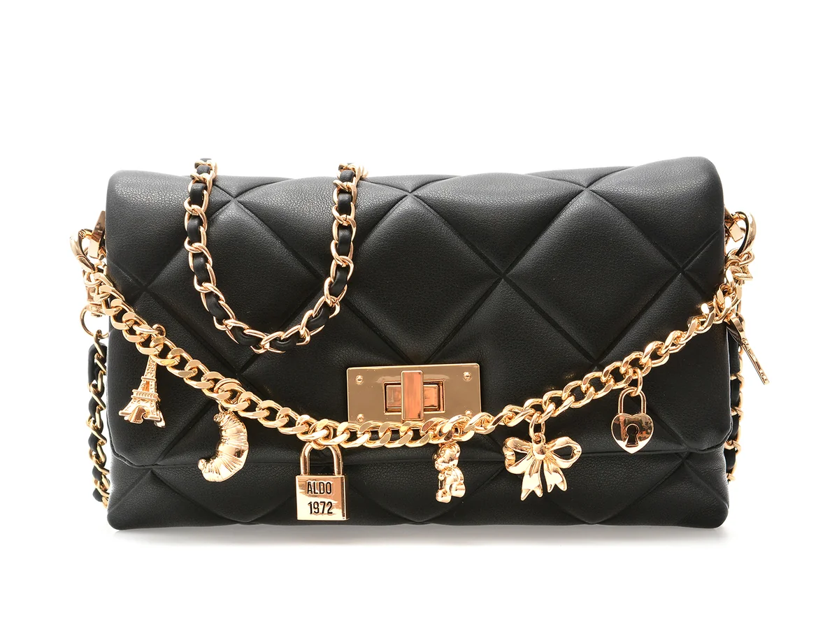 Geanta Aldo Neagra, Lienna 001, Din Piele Ecologica